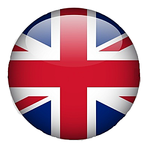 Drapeau Anglais Rond 300x300